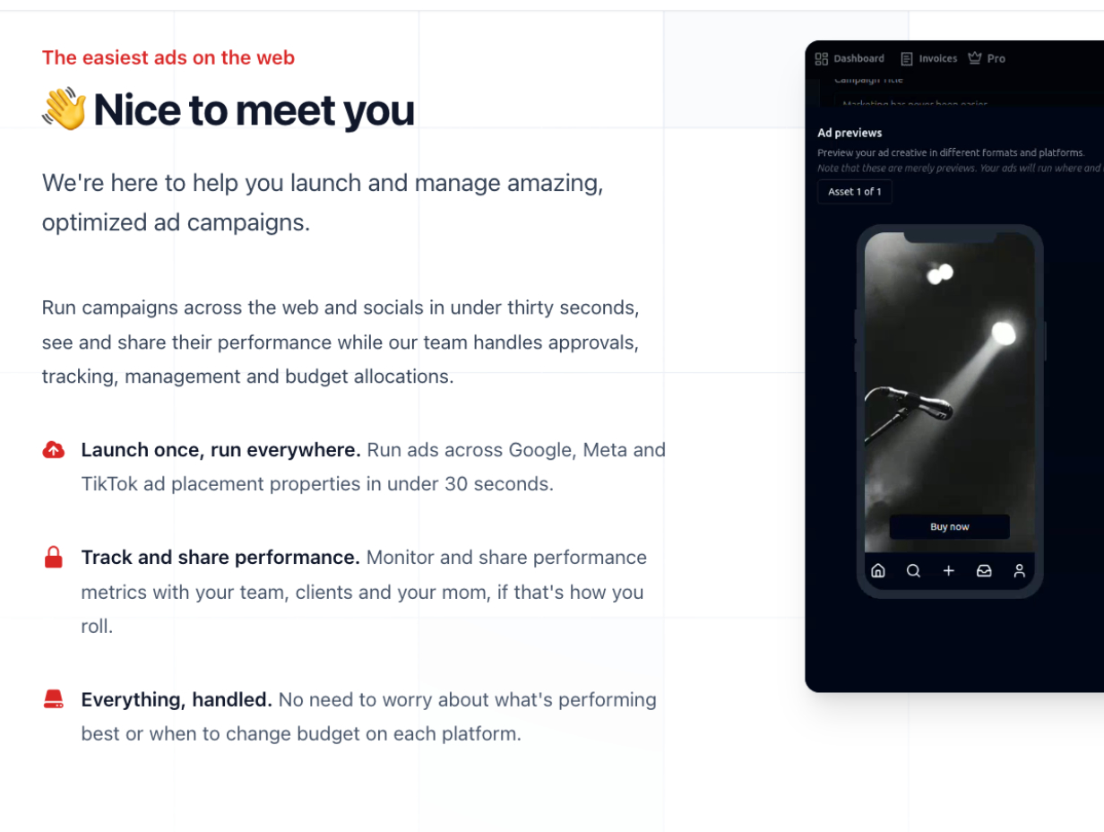 Our updated campaign launch tools make it easier than ever to start campaigns with pre-rolled templates, mobile-specific previews, and quick, unlimited asset uploads for a streamlined, efficient workflow.